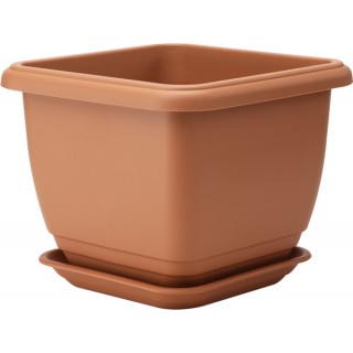 Balconni&egrave;re Square Planter & Tray
