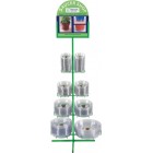 Clear Saucer Display Stand