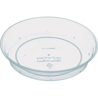 Clear Saucer for Clear Pots