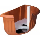 Corinthian Half Round Wall Basket