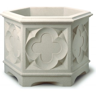 Gothic Hexagonal Planter