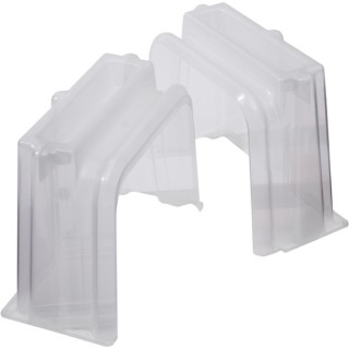 Large Cloche End Pieces (Pair)