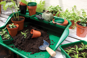Potting Tray Shelf